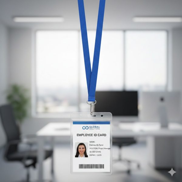id بطاقات تعريفية للموظفين