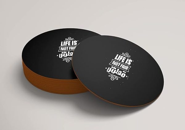 كوستر أكريلك للأكواب